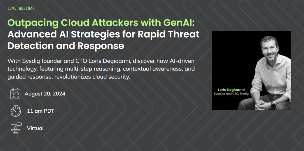 Outpacing Cloud Attackers with GenAI: Advanced AI Strategies for Rapid Threat Detection and Response