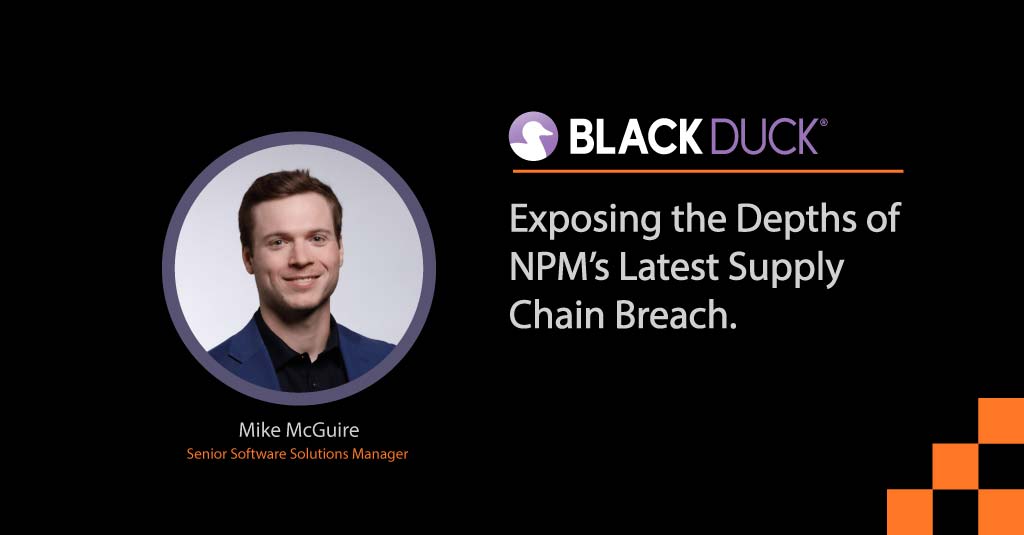 Mike McGuire, Senior Software Solutions Manager at Black Duck