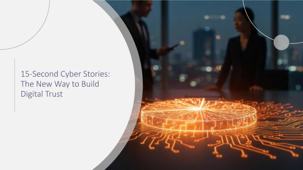 15-Second Cyber Stories: The New Way to Build Digital Trust