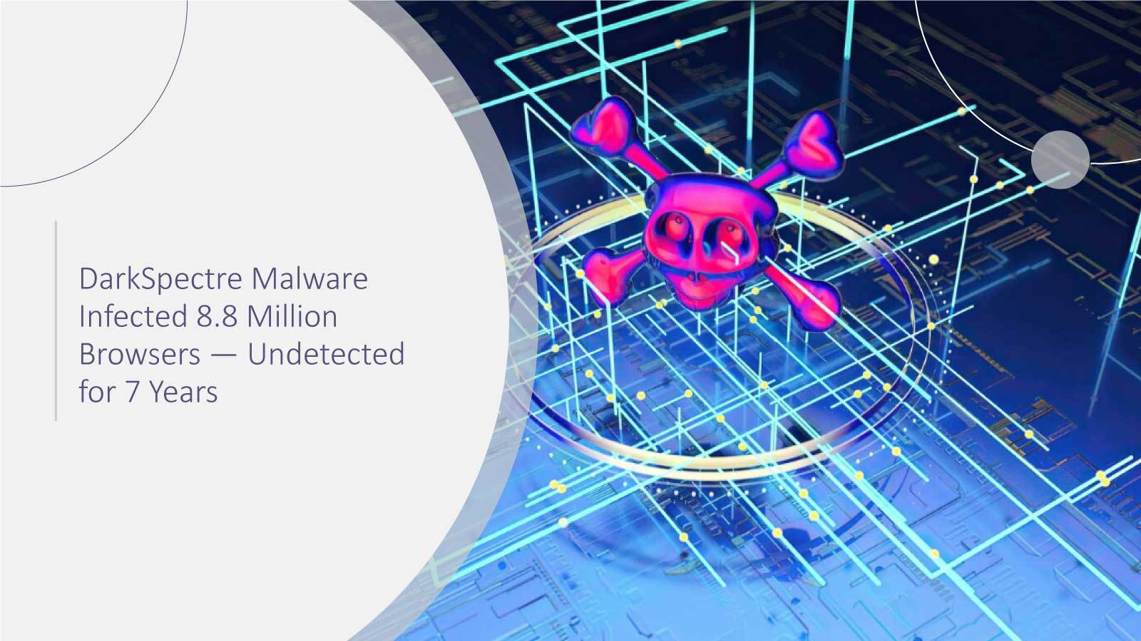 DarkSpectre Malware Infected 8.8 Million Browsers — Undetected for 7 Years