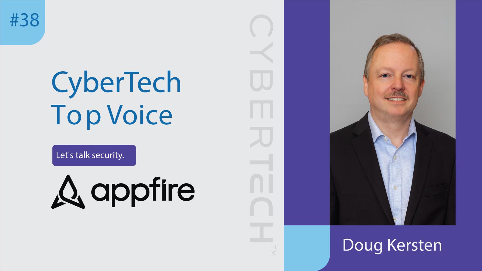 CyberTech Top Voice Interview with Doug Kersten, CISO at Appfire