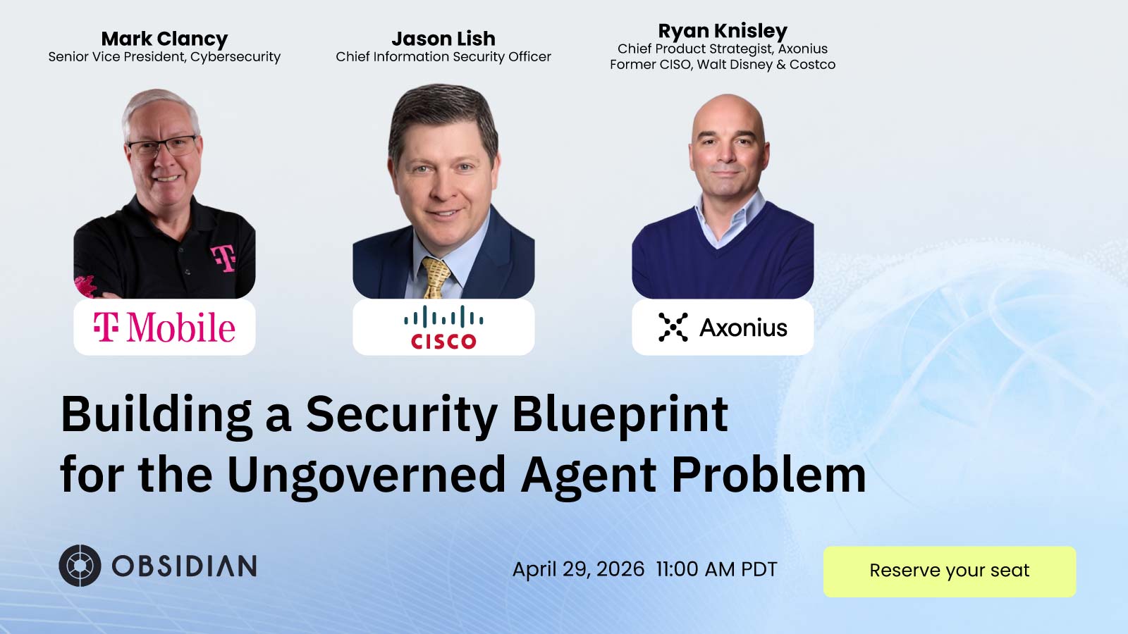 Building a Security Blueprint for the Ungoverned Agent Problem