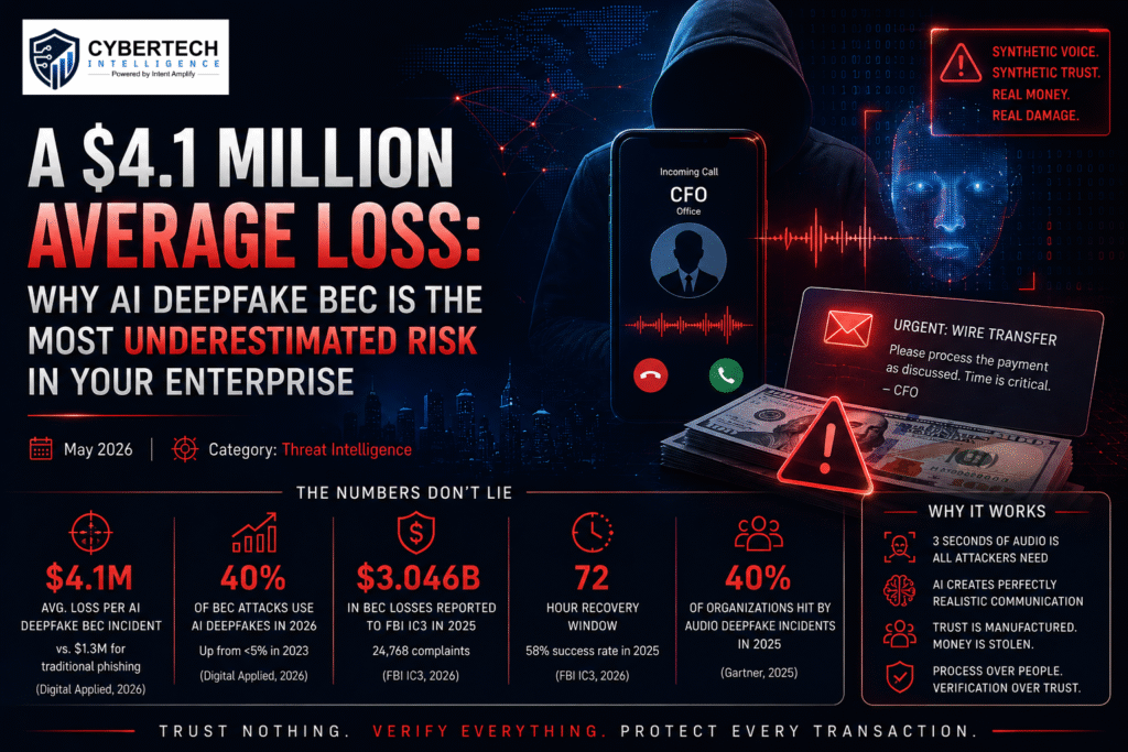 A $4.1 Million Average Loss Why AI Deepfake BEC Is the Most Underestimated Risk in Your Enterprise