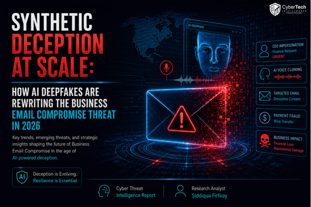 Synthetic Deception at Scale: How AI Deepfakes Are Rewriting the Business Email Compromise Threat in 2026