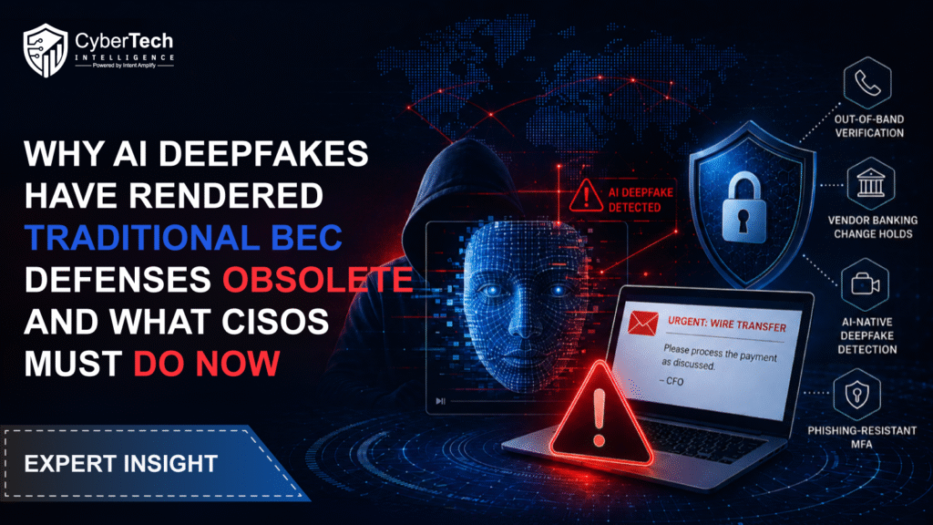Why AI Deepfakes Have Rendered Traditional BEC Defenses Obsolete And What CISOs Must Do Now