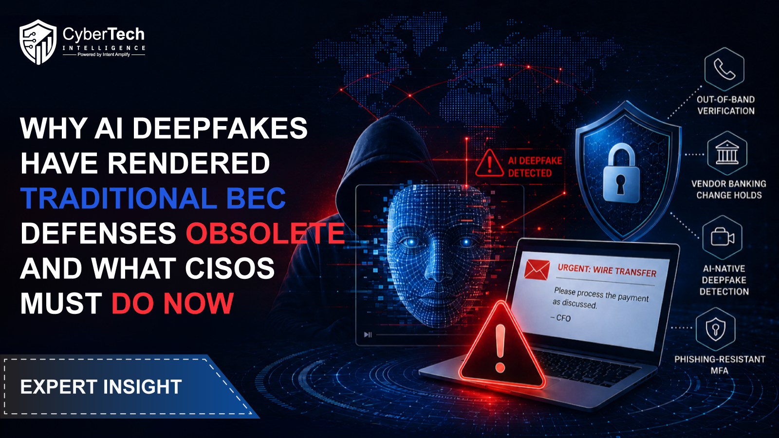 Why AI Deepfakes Have Rendered Traditional BEC Defenses Obsolete And What CISOs Must Do Now