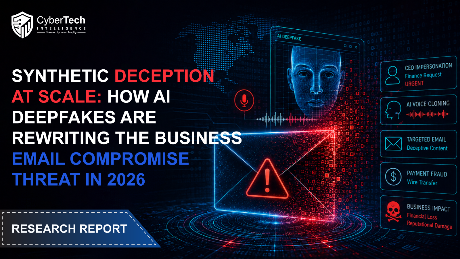 Synthetic Deception at Scale: How AI Deepfakes Are Rewriting the Business Email Compromise Threat in 2026