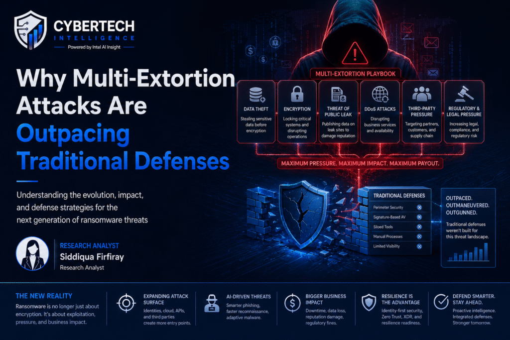Why Multi-Extortion Attacks Are Outpacing Traditional Defenses