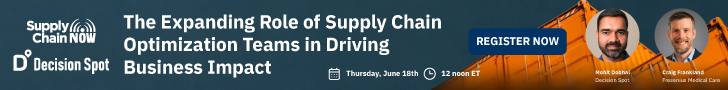 The Expanding Role of Supply Chain Optimization Teams in Driving Business Impact
