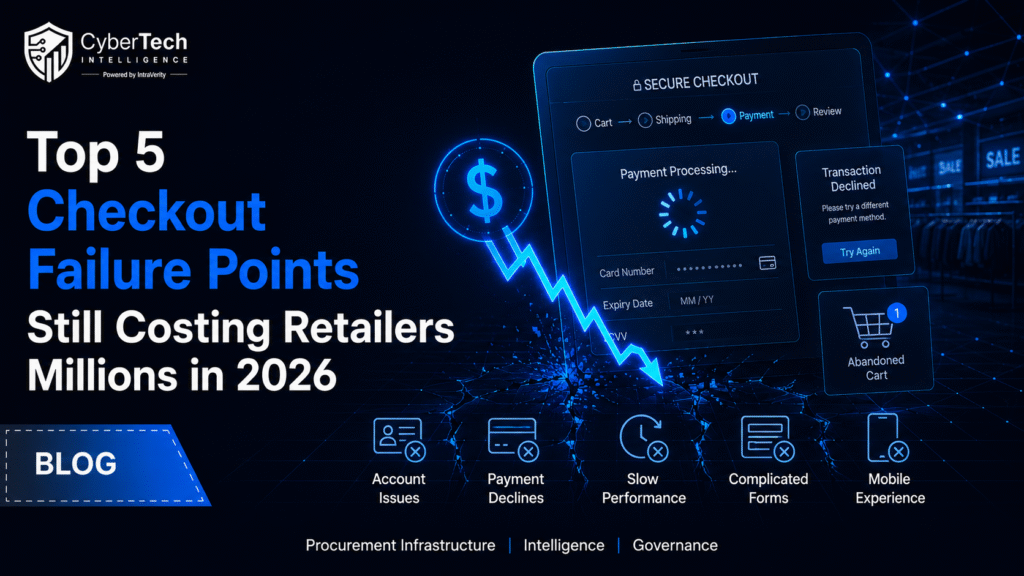 Top 5 Checkout Failure Points Still Costing Retailers Millions in 2026