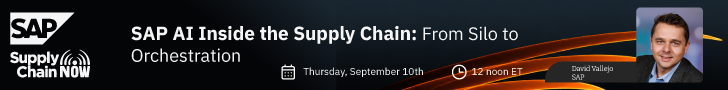 SAP AI Inside the Supply Chain: From Silo to Orchestration